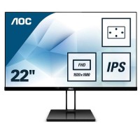 AOC 22V2Q 21.5 inch Full HD Borderless FlickerFree IPS Monitor